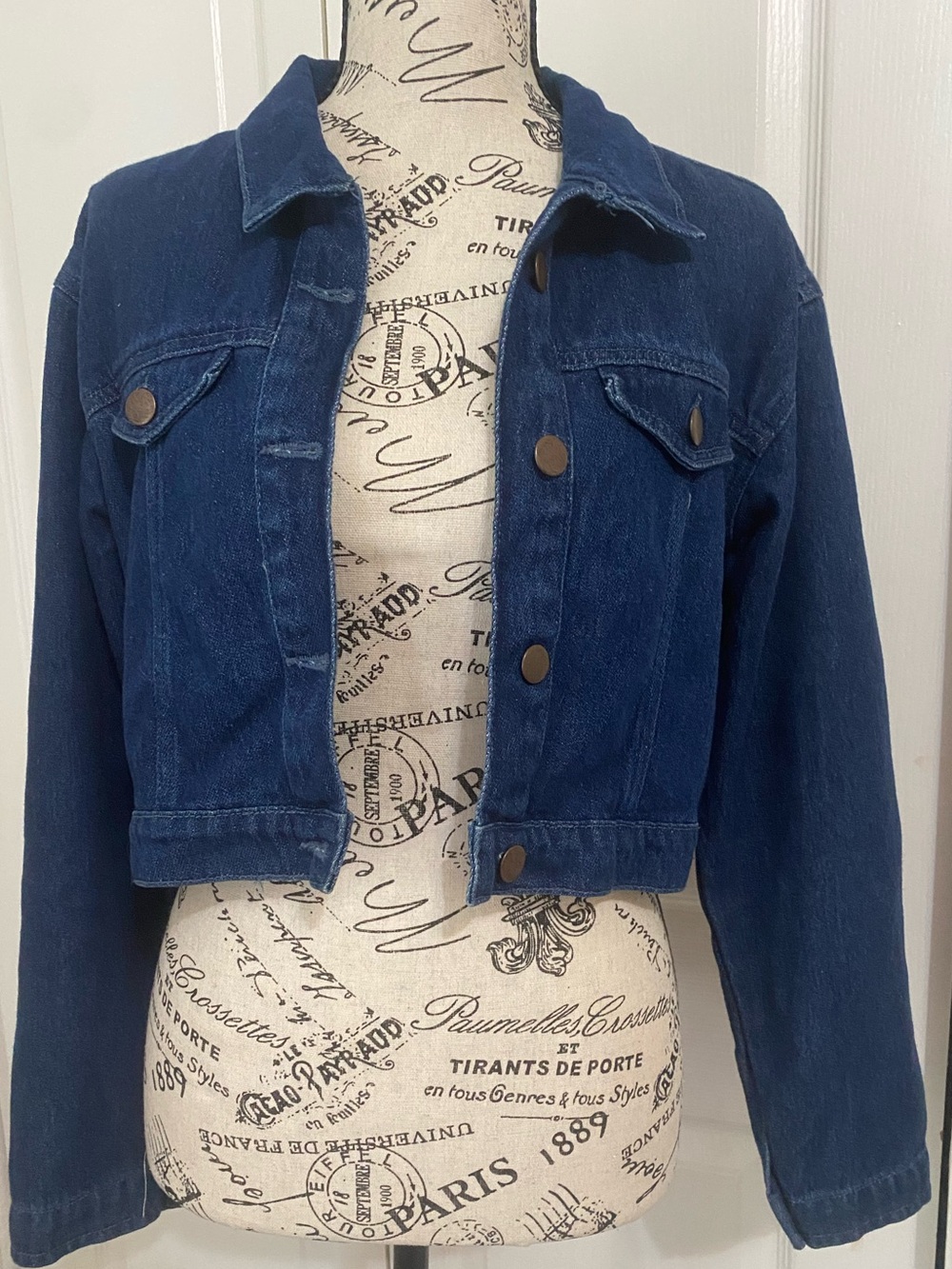 Classic Junior’s Blue Denim Jacket